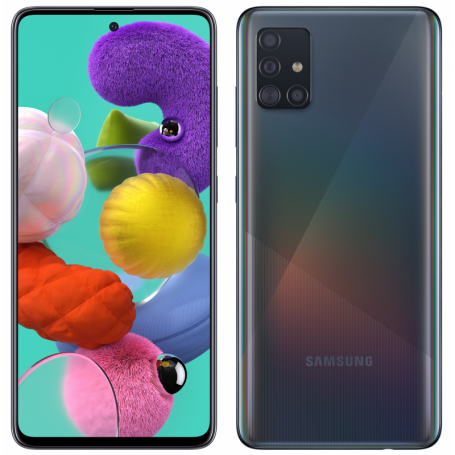 SMARTPHONE SAMSUNG GALAXY A51 NOIR (SM-A515-NOIR)